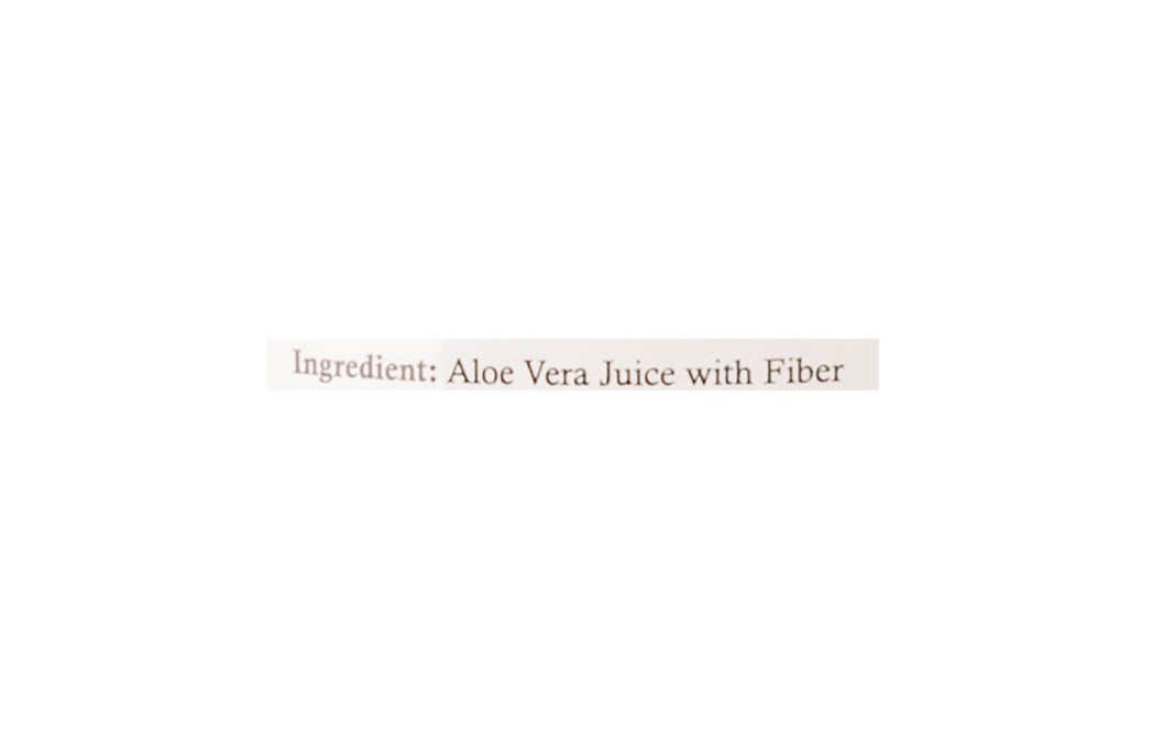 OrganiKrishi Aloevera Juice    Glass Bottle  1 litre